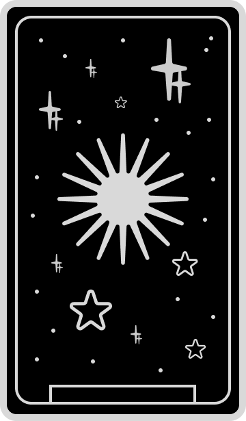 Tarot card back 1